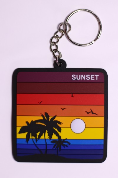 Sunset Key Chain